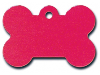 Red bone clearance dog tag